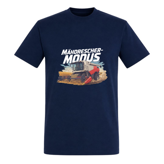 Mähdrescher-Modus - Unisex Shirt - french navy