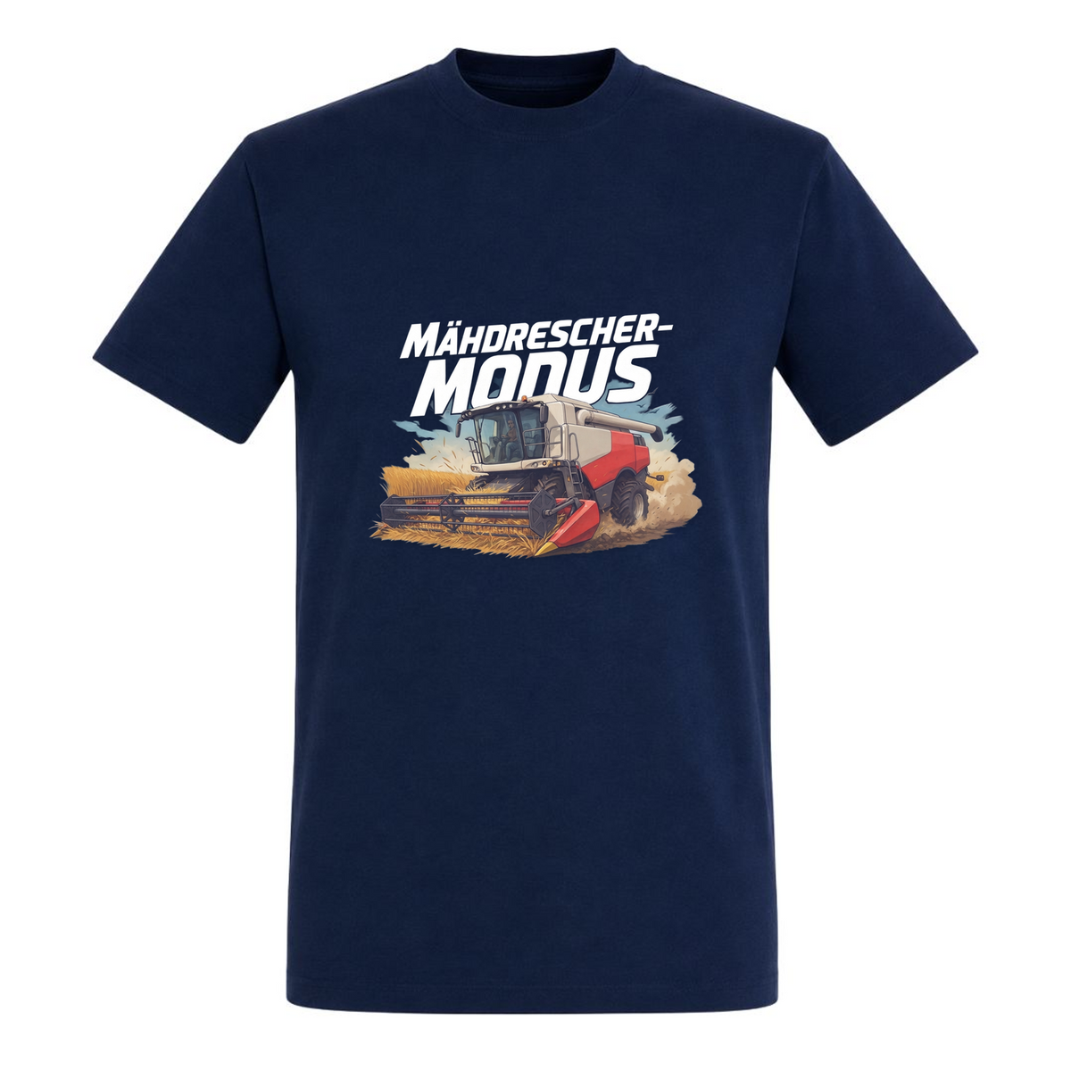 Mähdrescher-Modus - Unisex Shirt - french navy