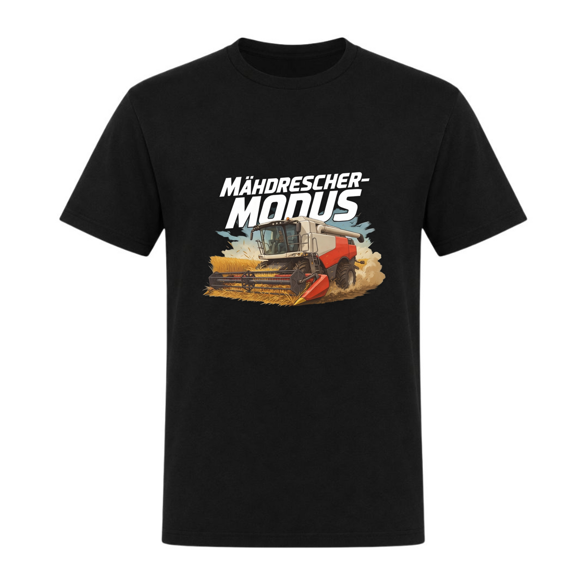 Mähdrescher-Modus - Unisex Shirt - schwarz