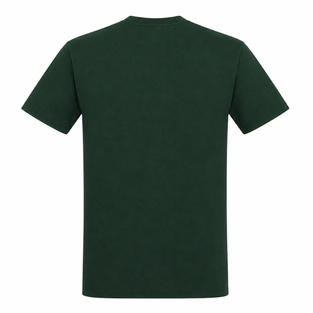 Diesel. Dreck. Landwirtschaft. - Unisex Shirt - Bottle Green - Rueckseite