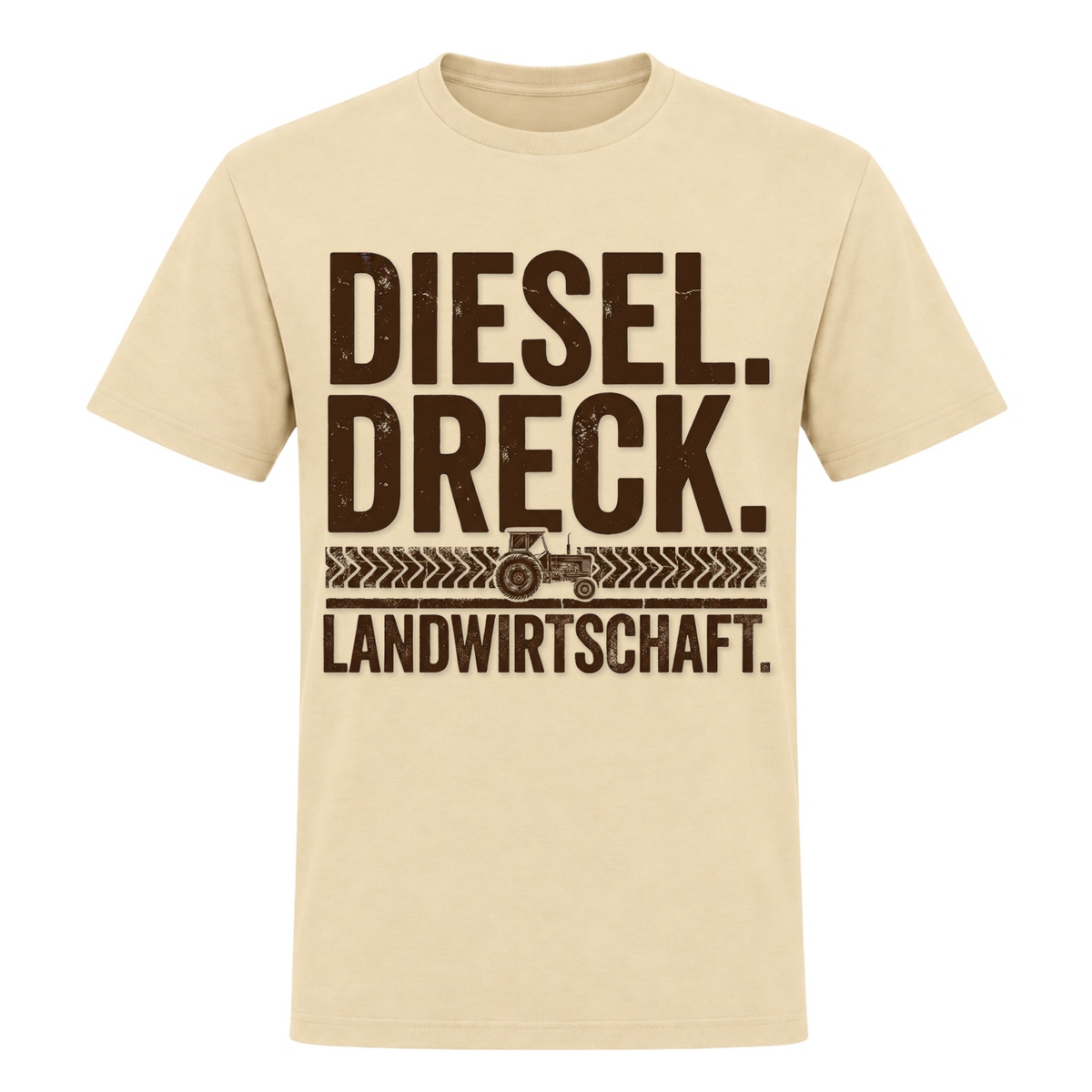 Diesel. Dreck. Landwirtschaft. - Unisex Shirt - Natural