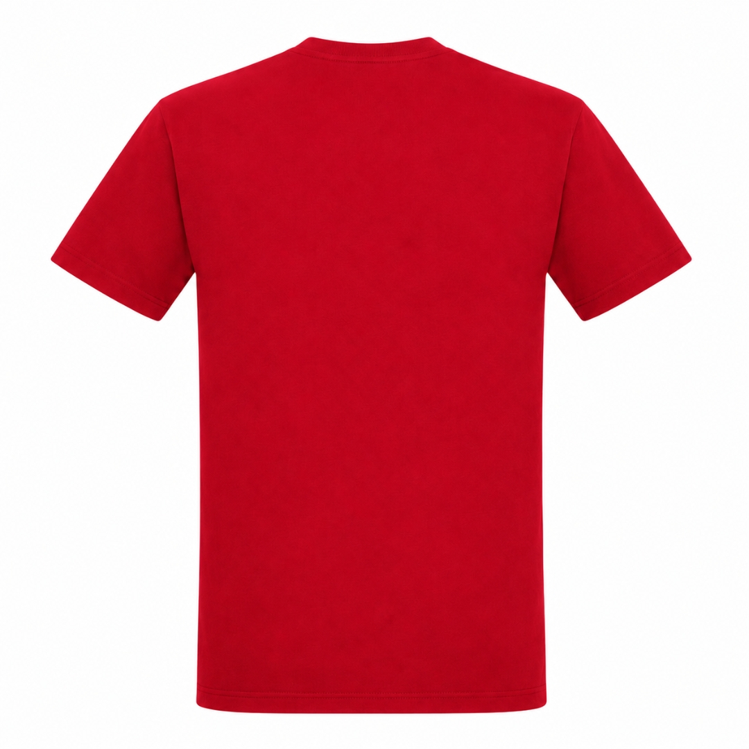 Diesel. Dreck. Landwirtschaft. - Unisex Shirt - rot - Rueckseite
