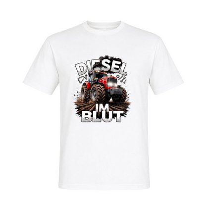 Diesel im Blut - Unisex Shirt - weiß