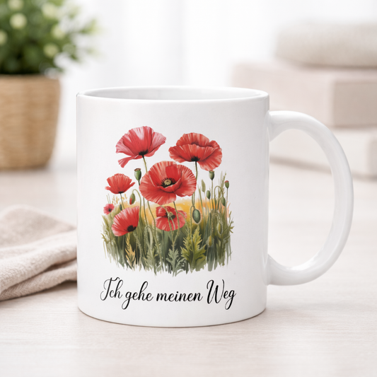 Gehe meinen Weg - Tasse