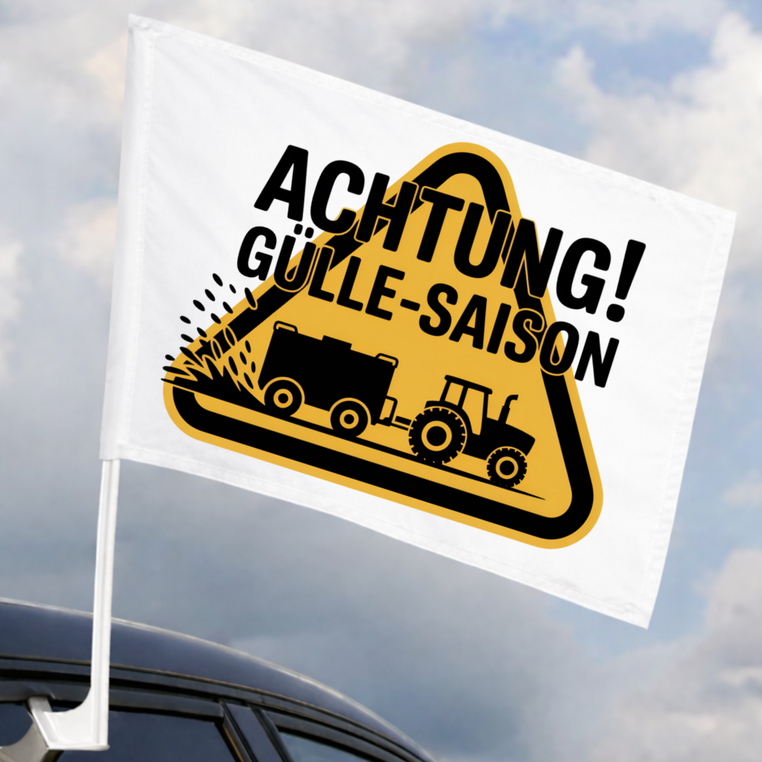 Achtung! Gülle Sasion - Flagge